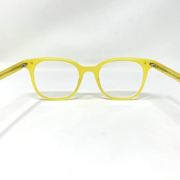 Eyebuy Direct  Kaleidoscope Glasses Square Iridescent Yellow Eyeglasses Frame - Picture 3 of 15